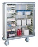 make things talk to each other MODUL-iT container cart with 1 section of 40 cm wide Aluminium Article no: 164614-51519 MODUL-iT container cart (ISO) in anodised aluminium, with 1 section for 10 pairs