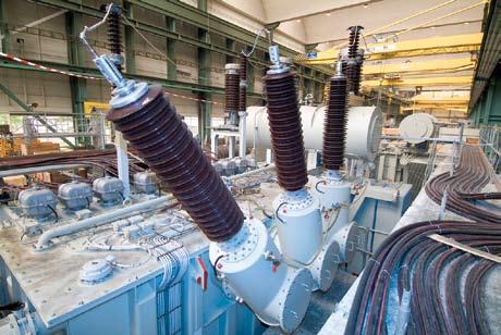 As a consequence the rating of the 11 kv filter windings of the converter transformers had to be increased to cover those special requirements.
