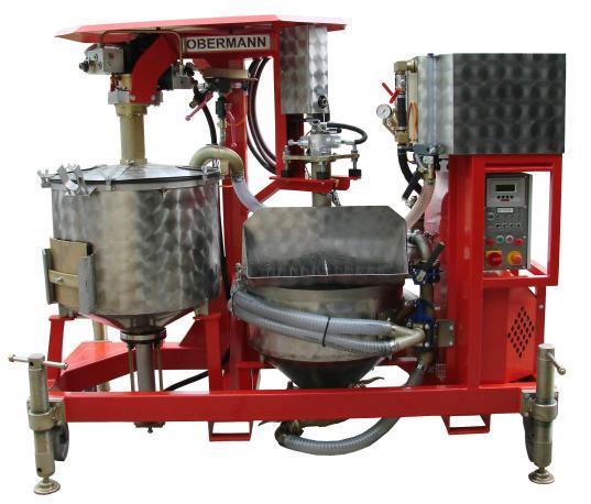 Grouting units Grouting units Delivery rate up to 41 l/min and 60 bar mixer plus storage tank Electric drive Type VS S 29-E VS S 30-E VS S 41-E Electric drive 400 V/ 50 Hz 7.