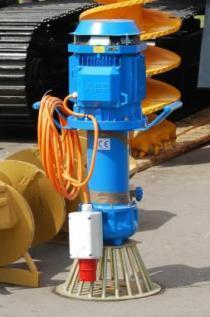 General accessories Suction and delivery pump for drill flushing return flow Max.