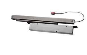 6000 Series E-mag Concealed & Slimline WITH MATCHING SLIDE ARM & CHANNEL BS EN 1155 The Exidor 6000 series slimline/concealed E-mag range is suitable for use where low opening forces are required,