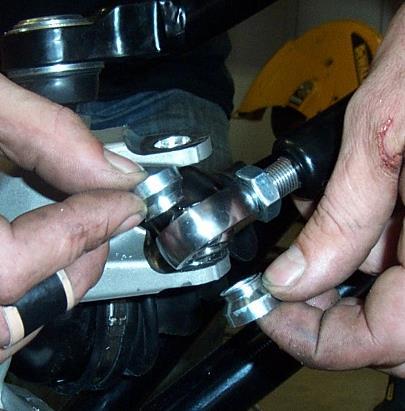 ½ lock nut. 82. This step is if you are installing the RCV axles.
