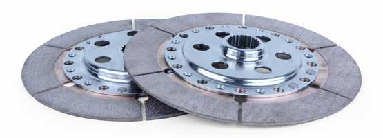 Each disc pack comes standard in our clutch products and is available with one, two or three discs. They can also be used in competing products using.105"-thick frictions.