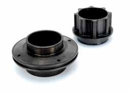 Bearing Retainers correctly position your bearing to keep it square with the transmission. This eliminates the need to shim transmission bolts, which makes for a sturdy, efficient drivetrain.