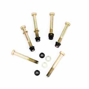 Hardware BOLT KITS Flywheel Bolt Kits Flywheel Bolt Kits from Quarter Master feature custom ARP bolts that fit applications perfectly every time. No guesswork or measurements needed.