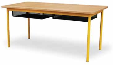 D Size E Rectangle tables (under desk basket