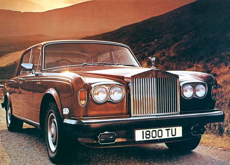 In 1977 a revised version of the Silver Shadow was introduced.