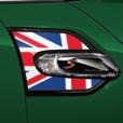 Roof decal with Union Jack