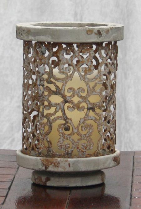 STANDING CANDLE HOLDER