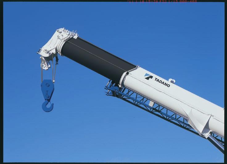 operator has enhanced capabilities with two boom telescoping options