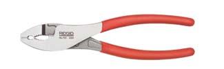 Slip Joint and Tongue and Groove pliers feature a flush rivet design which provides a stronger tool and