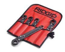Ratchet Tube Wrenches Made from high-quality carbon and stainless steel, RIDGID Ratchet Tube Wrenches can be used in a wide variety of applications from plumbing to hydraulics.