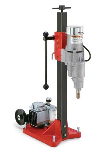 Core Drills Ridge Tool offers two models of large capacity Core Drills.