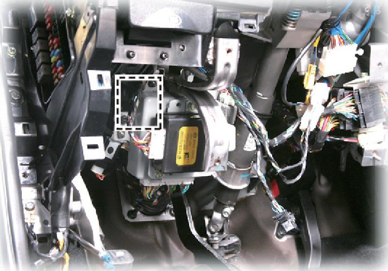 (Integrated Control Module) box installed to the new