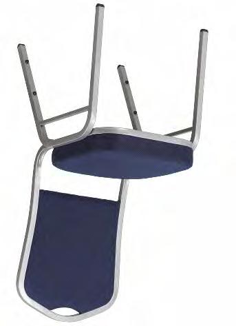 TERA Collection Folding Chairs TERA folding chairs are available in all steel, vinyl seat and back, or fabric seat and back design.