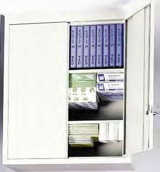 Sandusky LEE Cabinets Storage Cabinets Double door storage cabinets are available in 78" high, 7" high, or 4" high.