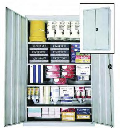 shelf capacity, point locking handle, heavy duty caster base, and three adjustable shelves. 46"w Mobile Storage Cabinet TER-TAR-46460 66"h x 46"w x 4"d List Price $,6.00 Your Price $,09.