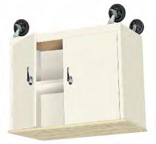 stiffener for high load bearing capacity Plastic glides elevate the cabinet from the floor making it easier to move SCU-AAH-6RB 7"h x 6"w x 8"d List Price $445.00 Your Price $98.