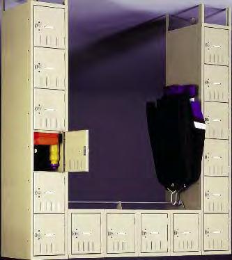00 Your Price $5.00 Fully enclosed steel base raises lockers 6" off the floor. 6"w Closed Base TNN-CLB-68 6"w x 8"d x 6"h List Price $8.00 Your Price $69.