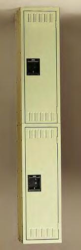 Assembled Double-Tier, 6 Opening Locker TNN-DTS-86-C 6"w List Price $94.00 Your Price $794.00 7.