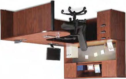 Workstation Shown: PRM-PL89 (Bow Front Desk) / PRM-PL70 (Bridge) / PRM-PL4 (Credenza) / PRM-PL07 (Hanging Pedestal) / PRM-PL44OH (Open Hutch) / PRM-PL8 (Tackboard) List Price $,74.00 Your Price $,8.