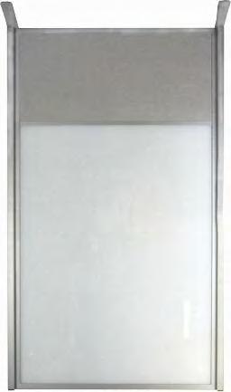 AARCO Visual Display Products Writable Space Dividers Attractive free-standing space dividers are available with Glass Markerboards or Porcelain Enamel on Steel Markerboards and are double sided.