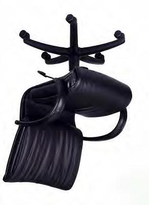 00 IN STOCK: Black LeatherPlus 4. Mid Back Executive Chair TER-0504 List Price $5.
