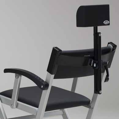 it stable and safe. Seat and armrests colour customizable.