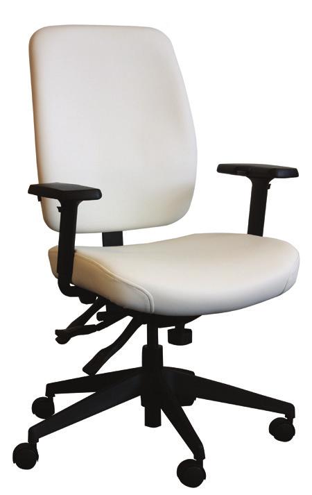 Crave TM Series 808 Mid Back Chair Specifications Armrest Options 808-01 AAT