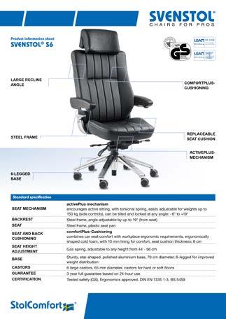 Do you want increased comfort at work?