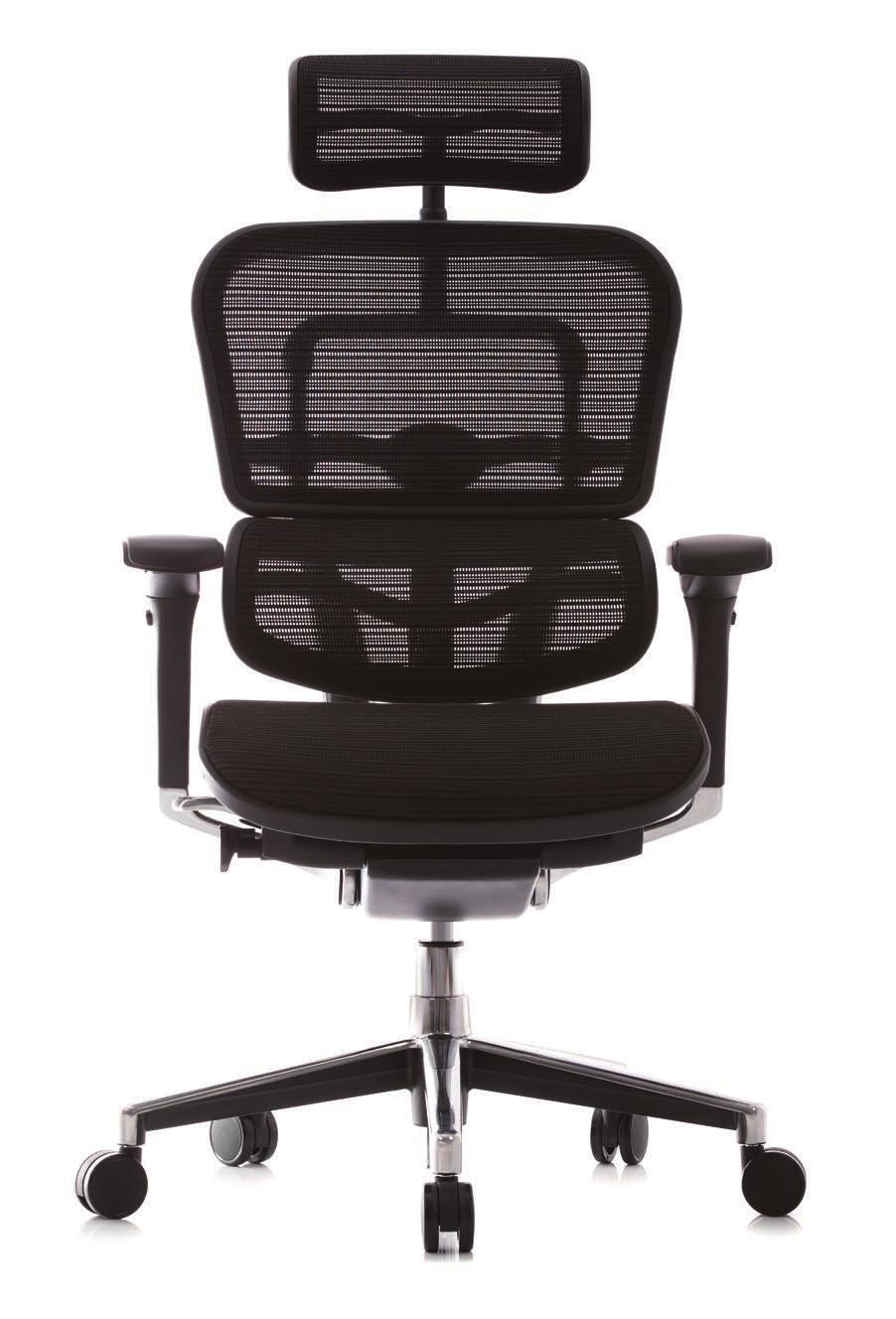 The Ergohuman has been designed specifically for those who are in an office chair for long periods of time and require "Intensive Use Seating" for comfort.