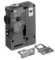 HS1C Series HS1C Series Full Size Interlock Switch with Locking Solenoid HS1C Key features include: Rugged Aluminum Die-cast Housing With the actuator mounted on a movable door, and the switch on a