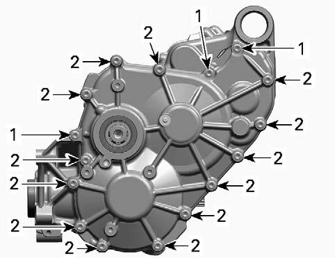 Gearbox Disassembly NOTE: During gearbox disassembly, inspect the condition