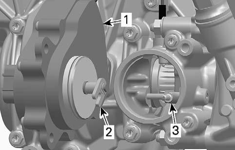 Coupling fork Rotate the actuator counterclockwise until it orients itself to mounting position. NOTICE O-ring. Do not cut or break the actuator Install all actuator screws and tighten them.