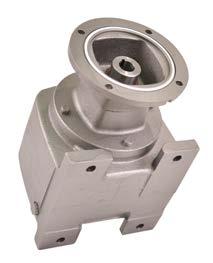 Efficient Design With efficiency of 98% per gear mesh, Series 2000 Inline Helical Gear Drives and Gear Motors are ideal for use in applications with: -