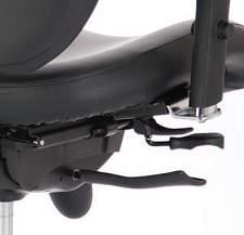 Chiro Plus Ultimate Leather RRP 885 Equipped with dual adjustment lumbar support for