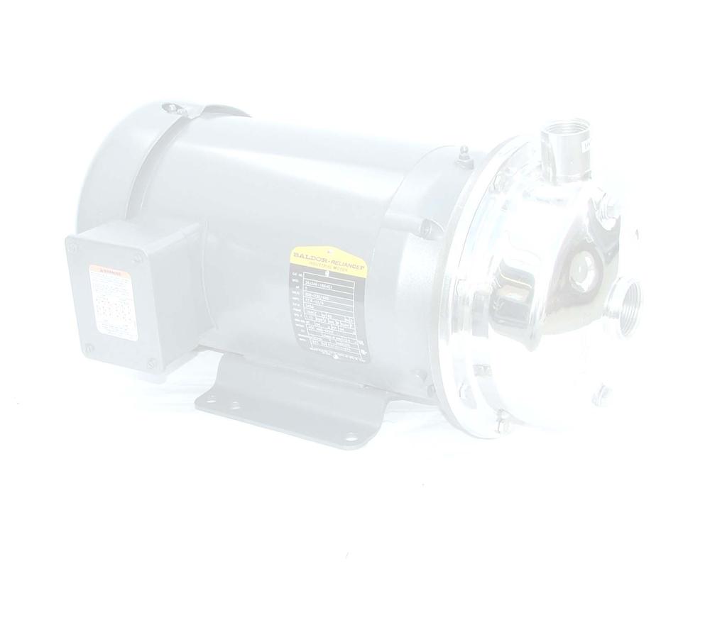 7SP Stainless Pump Our exclusive design allows for use with easy to locate replacement parts.