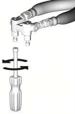ELECTRONIC MONI TORING SYSTEM Spraying Spraying The Fusion AP gun is shown. 5. Open air inlet ball valve (DD). 1.