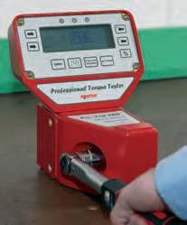 Transducer can be mounted for torque wrench operation in the horizontal or vertical plane. RS-232-C is included for the output of reading to a printer, PC, data capture unit, SPC software etc.