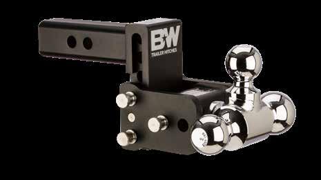 B&W TOW & STOW STOWS UNDER THE VEHICLE WHEN NOT IN USE Fits any standard 2", 2 1/2"