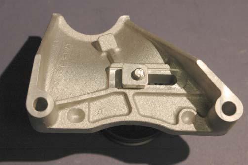 SQUARE NUT Rear view of bracket 18.