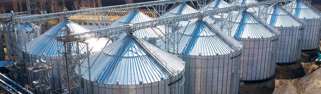 more than a century of experience working with steel goes into every Westeel bin NO COMPANY HAS MORE EXPERIENCE manufacturing grain storage systems for both commercial and on farm application than
