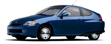 Part: 1 Vehicle Description IDENTIFYING A HONDA HYBRID The Insight can be identified by its aerodynamic shape and by the name Insight