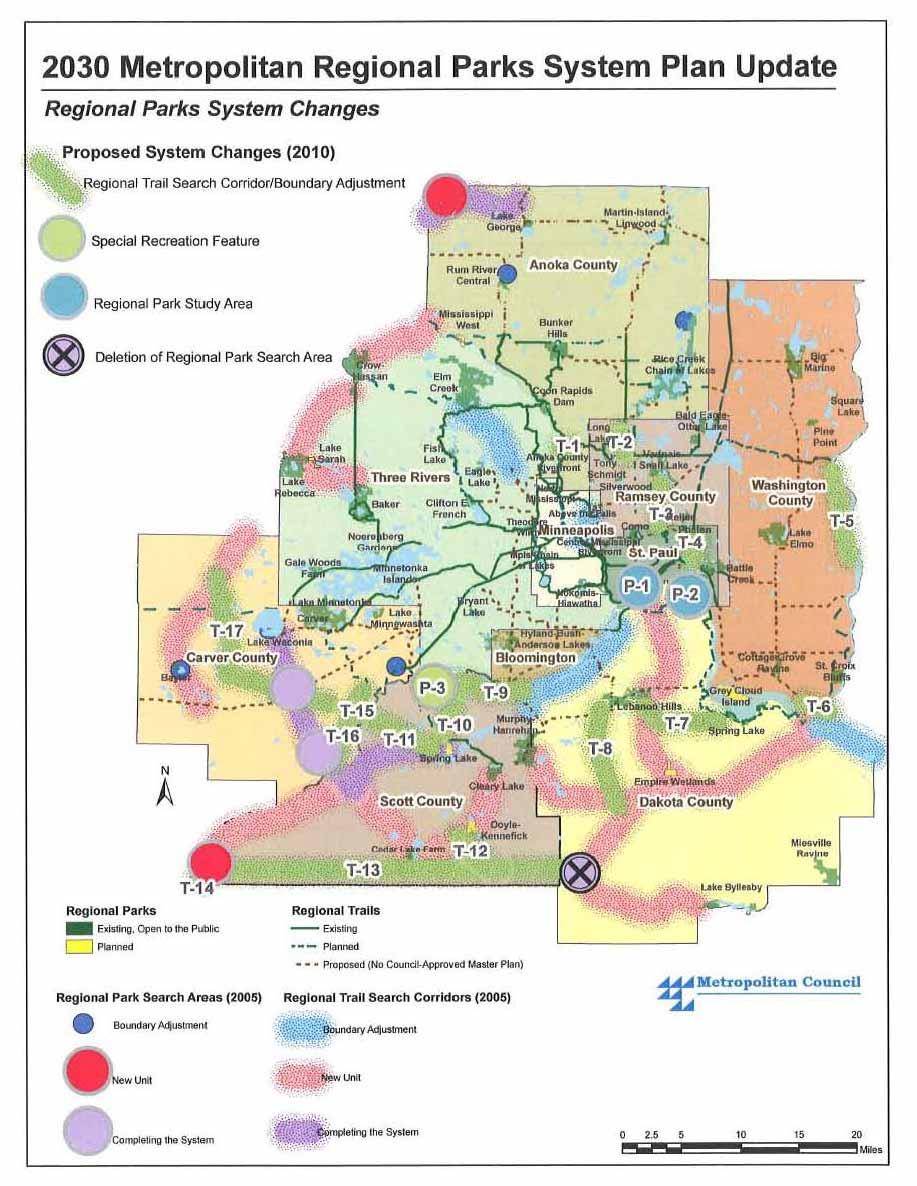 This map from the Met Council s Regional Parks Policy Plan illustrates