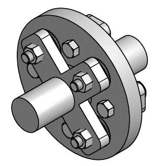 Page 100 of 124 Selection Guide Compression bushing-type couplings are assembled by pressing the elastomeric bushings into sockets of a coupling flange.