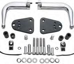 09890 Fits Dyna Wide Glide, FX Softail and 4-speed FXWG models 83-Up................................................$88.