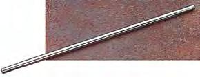 2 19294 19318 Chrome Shift Linkage Measures 10 3/4"-long with 5/16"-24 threads, and is chrome-plated.