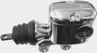 APPAREL SEATS & BAGS Chrome Rear Master Cylinder Chrome-plated reproduction of the Girling master cylinder fitted to all FX models from 83-E87 (except 84 FXE).