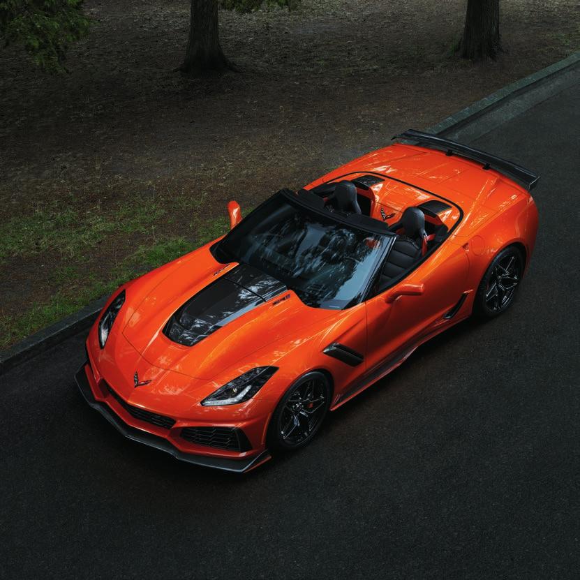 ZR1 CONVERTIBLE. No, this is not the first-ever Corvette ZR1 convertible. That distinction goes to a single ZR1 convertible built during the 1971 model year.