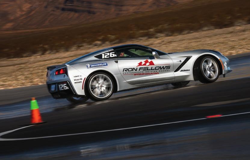 CORVETTE EXPERIENCE Resort and Country Club in Pahrump, Nevada, accommodates drivers of all skill levels.